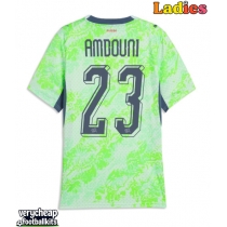 Switzerland Zeki Amdouni #23 Replica Away Shirt Ladies World Cup 2026 Short Sleeve
